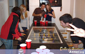 Foosball Beer Pong Table - Beer Pong Tables 