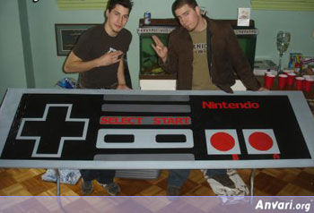 NESConroller Beer Pong Table - NESConroller Beer Pong Table 