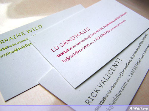 Business Card Design 064 - Business Cards 