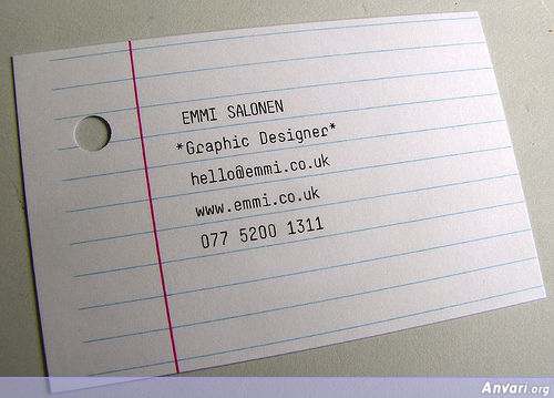 Business Card Design 105 - Business Cards 