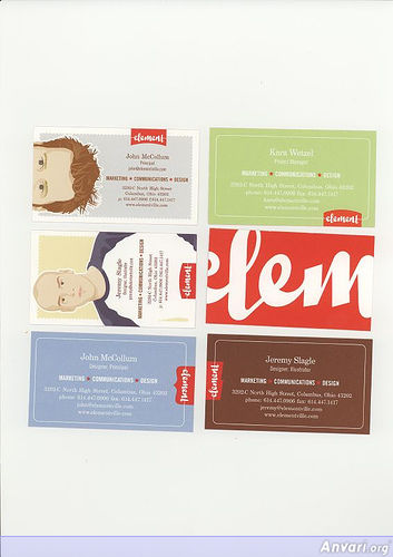 Business Card Design 256 - Business Cards 