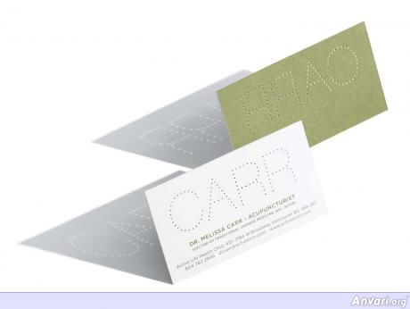 CARR Acupuncture Cards.preview - Creative Business Card Design Ideas 