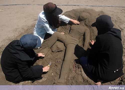 Sand Art 16 - Sand Art in Iran 