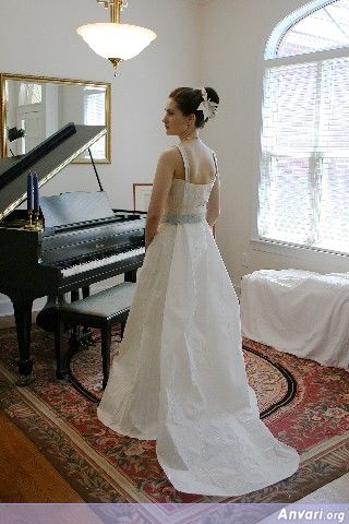 Stephanie - Wedding Dresses Made of Toilet Paper 